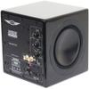 Earthquake Sound MiniMe-P63 Compact 6.5-inch Powered Subwoofer with Dual Passive Radiators, Piano Black view 1