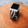 Apple Watch Straps Series 5, 38mm 40mm 42mm 44mm,Series 4 Series 3 Series 2 Series 1,Hand-Stitched Handmade Apple Watch Leather view 1