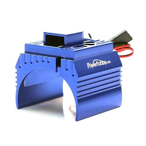 Power Hobby 18FSBLUE Aluminum Cooling Fan 1/8: Blue