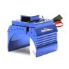 Power Hobby 18FSBLUE Aluminum Cooling Fan 1/8: Blue view 1