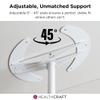 HEALTHCRAFT SuperPole with Angled Ceiling Plate (0-45), Tension-Mounted Floor to Ceiling Grab Bar (8-Feet), Designed for Vaulted or Sloped Ceilings (300 Lbs. Capacity) view 4