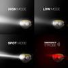 Energizer Vision LED Headlamp, Bright Headlamp for Camping, Water Resistant Emergency Light, Includes Batteries, Pack of 2 view 3