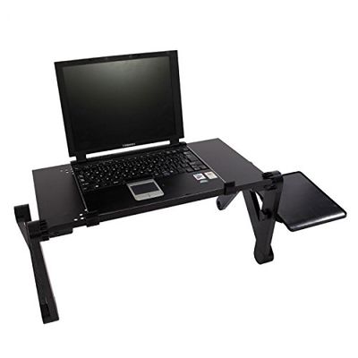 360 Adjustable Foldable Laptop Notebook PC Desk Table Stand Portable Bed Tray