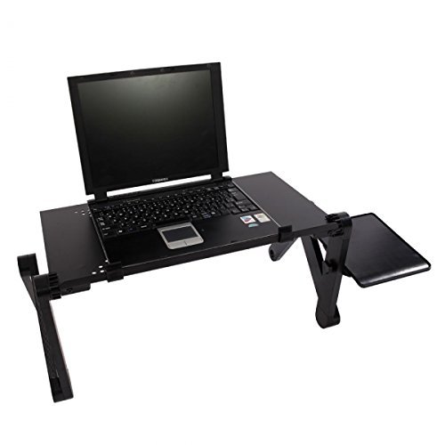 360 Adjustable Foldable Laptop Notebook PC Desk Table Stand Portable Bed Tray