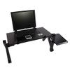 360 Adjustable Foldable Laptop Notebook PC Desk Table Stand Portable Bed Tray view 1