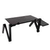 360 Adjustable Foldable Laptop Notebook PC Desk Table Stand Portable Bed Tray view 2