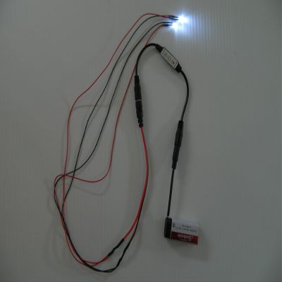 Halloween Prop 24" Led Eyes with Effects controlller for Masks, Skull and Props (White)