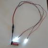 Halloween Prop 24" Led Eyes with Effects controlller for Masks, Skull and Props (White) view 2