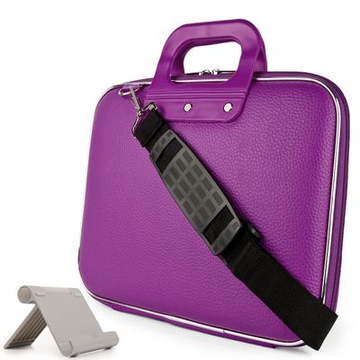 10-inch Protective Travel Case Tablet Bag with Stand Suitable for Fire HD 10, 10 Plus Tablet (Purple)