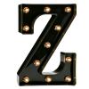 Pooqla Black Light Up Letter Z, Marquee Letters Black Room Decor view 1