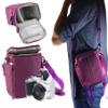 Navitech Purple Digital Camera Carrying Case and Travel Bag Compatible With Fujifilm X-E2s view 1