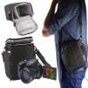 Navitech Black Digital Camera Carrying Case and Travel Bag Compatible With Sony DSCH400 Digital Compact Bridge Camera view 1