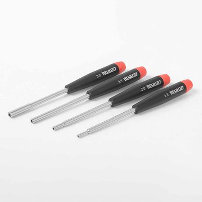 RC4WD 4pc Precision Metric Hex/Nut Driver Set RC4ZF0030 Electric Car/Truck Option Parts