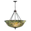 StarSun Depot 24" W Tiffany Fishscale Inverted Pendant view 1