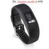 Muovrto Watch Band for Garmin Vivofit 4, Silicone Soft Sport Wristband Replacement Band Watch Strap view 4