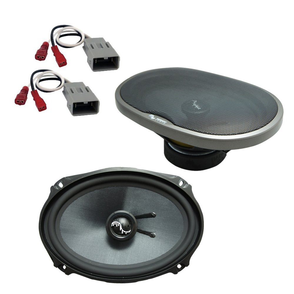 Harmony Audio HA-C69 Compatible with Acura RL 1999-2013 Rear Deck Premium Replacement Speakers