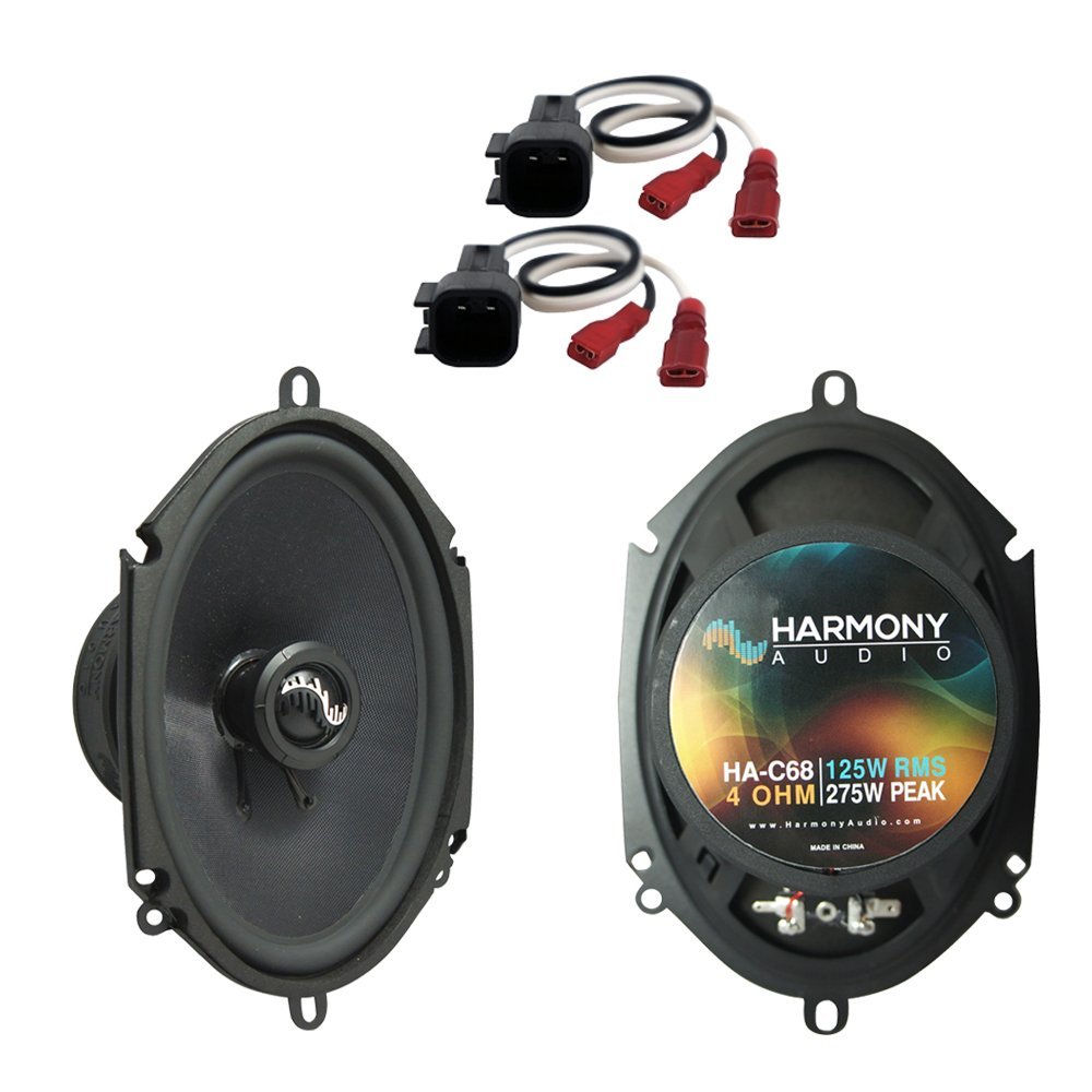 Harmony Audio HA-C68 Premium Rear Side Panel Replacement Speakers Compatible with 2004-2007 Ford Freestar
