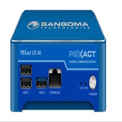 Sangoma PBXT-UCS-0040 PBXact 40 Appliance System Will Support up to 40 User Extensions Comes with The PBXact Software