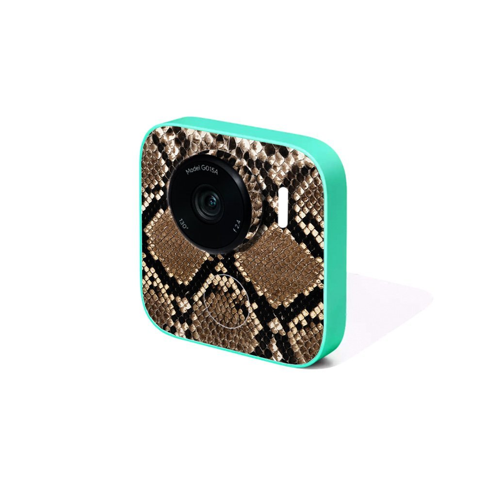 MightySkins Skin Compatible with Google Clips Camera - Rattler | Protective, Durable, and Unique Vinyl Decal wrap Cover | Easy to Apply, Remove, and Change Styles | Made in The USA