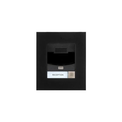 2N IP Solo Flush Mount BLK