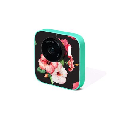MightySkins Skin Compatible with Google Clips Camera - Hibiscus | Protective, Durable, and Unique Vinyl Decal wrap Cover | Easy to Apply, Remove, and Change Styles | Made in The USA