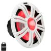 KICKER KM122 12" Marine Subwoofer with LED White Grill 2 Ohm for Sealed Applications view 1