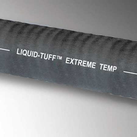 Liquid-Tight Conduit, 1/2In x 100ft, Black