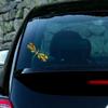 Angdest Dragon Fly (Metallic Gold) (Set of 2) Premium Waterproof Vinyl Decal Stickers for Laptop Phone Accessory Helmet Car Window Bumper Mug Tuber Cup Door Wall Decoration view 2
