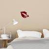 ANGDEST Poison Lips (Burgundy) (Set of 2) Premium Waterproof Vinyl Decal Stickers for Laptop Phone Accessory Helmet Car Window Bumper Mug Tuber Cup Door Wall Decoration view 4