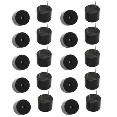 Aexit 20pcs DC5V Security & Surveillance TMB12A05 Active Buzzer Magnetic Continous Beep Tone Alarm Horns & Sirens for