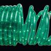 18' Green with Clear Lights Indoor/Outdoor Decorative Christmas Rope Light view 1