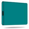MightySkins Skin Compatible with Samsung T5 Portable SSD - Solid Teal | Protective, Durable, and Unique Vinyl Decal wrap Cover | Easy to Apply, Remove, and Change Styles | Made in The USA view 1