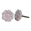 IndianShelf 16 Piece Sunflower Ceramic Modern Drawer Knobs Cabinet Handles Dresser Pulls Contemporary Decorative Style (Pink) view 1