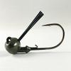 Top of The Line Weedless Football Jig w/Holder 1/4 view 1