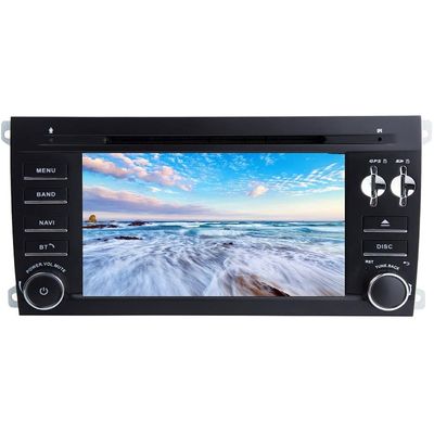 XISEDO Android 8.0 in-Dash 7" Car Stereo Autoradio 2 Din 8-Core RAM 4G ROM 32G Head Unit Car Radio Sat Nav Car GPS Navigation for Porsche Cayenne (2003-2010) (with Steering Wheel Control Buttons)