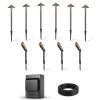 GOODSMANN 10 Pack Low Voltage Landscape Lighting Kit with 150W Transformer view 1