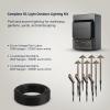 GOODSMANN 10 Pack Low Voltage Landscape Lighting Kit with 150W Transformer view 4