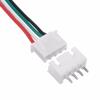 10 Set 4 Pin JST XH Connectors Plug 2.54mm 24AWG With 150mm Length Electric Wires Cable view 3