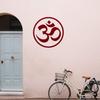Angdest Yoga Om Aum (Burgundy) (Set of 2) Premium Waterproof Vinyl Decal Stickers for Laptop Phone Accessory Helmet Car Window Bumper Mug Tuber Cup Door Wall Decoration view 4