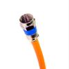 10ft 3Ghz DIRECT BURIAL RG6 COAXIAL CABLE 18AWG GEL COATED BRAID AT&T DIRECTV APPROVED COMPRESSION FITTINGS UL ETL DIGITAL HD SATELLITE UNDERGROUND COAX CABLE ASSEMBLED IN USA by PHAT SATELLITE INTL