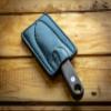 Pocket Leather Sheath for Esee Izula 2, fixed knife pouch, pocket knife leather case, custom leather sheath, fixed knife edc view 3