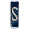 Antique Retro License Plate Indiviidual Alphabet Monogram Wall Letters Use with Wall Mounted Mailboxes, Mancave, Garage Spell Name or Initials Unique Nursery to Teenagers Room (S) view 1