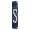 Antique Retro License Plate Indiviidual Alphabet Monogram Wall Letters Use with Wall Mounted Mailboxes, Mancave, Garage Spell Name or Initials Unique Nursery to Teenagers Room (S) view 2