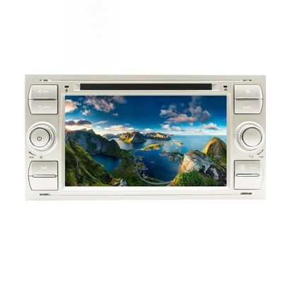XISEDO Android 8.0 7" Car Stereo 2 Din Autoradio RAM 4G ROM 32G Head Unit Car Radio Car GPS Navigation for Focus, C-Max, S-Max, Ford Fiesta, Connect (Silver, Car Stereo)