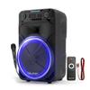 Dolphin BoxParty 1500: High Power 15" Woofer w/Loud & DEEP BASS | Portable Party Bluetooth Speaker with Sound Activated Lights view 1