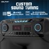 Dolphin BoxParty 1500: High Power 15" Woofer w/Loud & DEEP BASS | Portable Party Bluetooth Speaker with Sound Activated Lights view 4