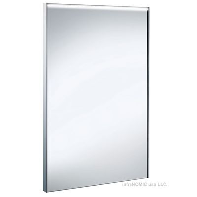 Plain Mirror - 2' x 4' Radiant Heat Panel (Frame Optional)