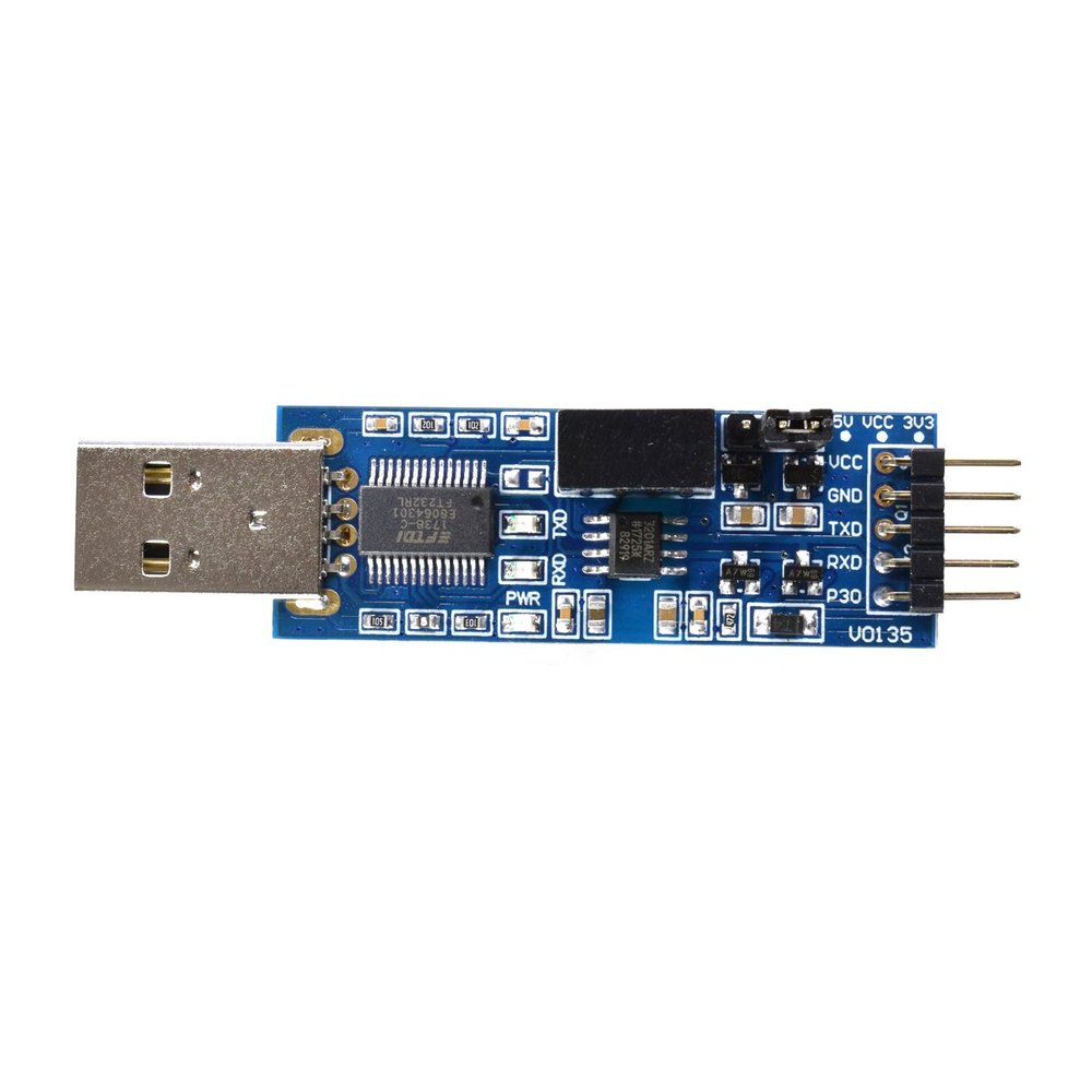 2Pcs lot Voltage Signal Isolation USB to TTL ft232r USB uart