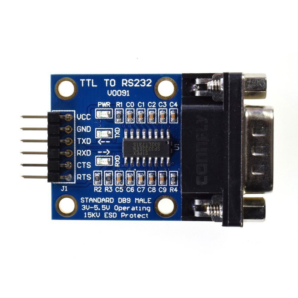 2Pcs lot SP3232 TTL Converter rs232 to ethernet uart rs232