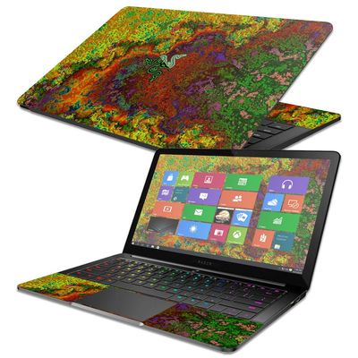 MightySkins Skin Compatible with Razer Blade Stealth 13.3" 2017 - Rust | Protective, Durable, and Unique Vinyl Decal wrap Cover | Easy to Apply, Remove, and Change Styles | Made in The USA